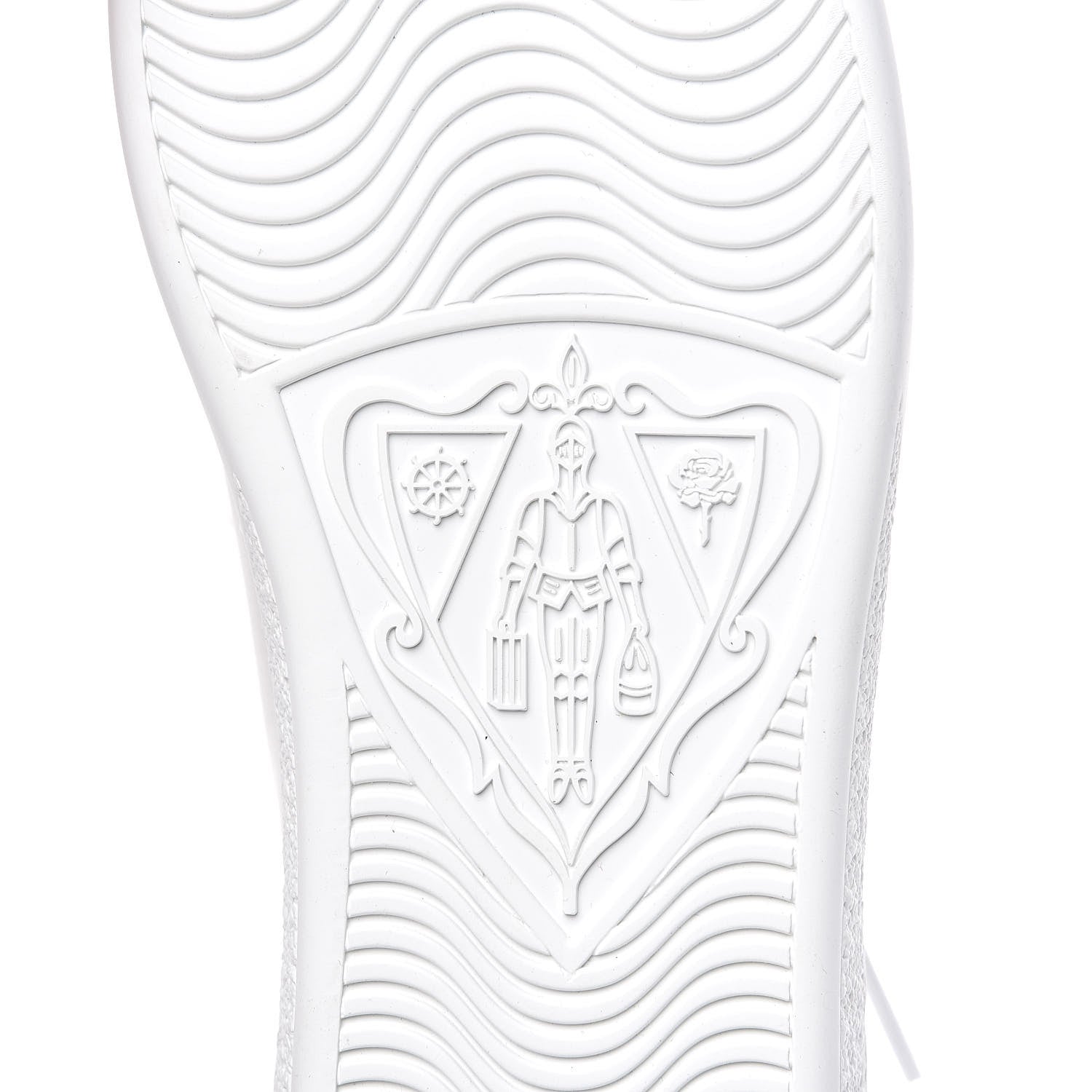 Gucci Calfskin Miro Soft Tennis Embroidered Womens Ace Sneakers 36 White Rio Blue 8 of 11