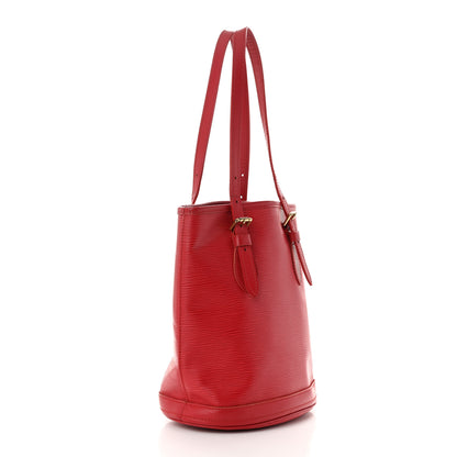 Louis Vuitton Epi Petit Bucket 23 Rouge 3 of 11