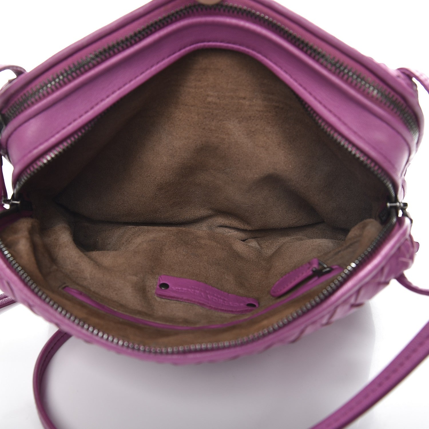 Bottega Veneta Nappa Intrecciato Pillow Crossbody Messenger Peony 6 of 9