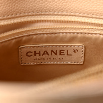 Chanel Caviar Quilted Grand Shopping Tote GST Beige Clair 6 of 13