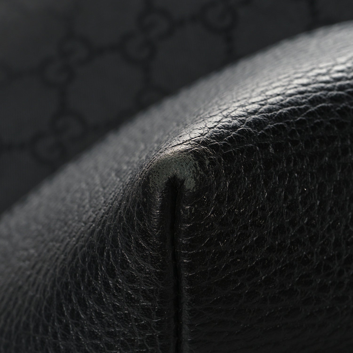 Gucci Nylon Monogram XL Duffle Bag Black 8 of 11