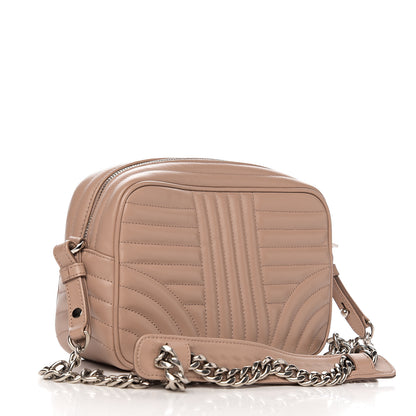 Prada Soft Calfskin Diagramme Crossbody Bag Cipria 2 of 8