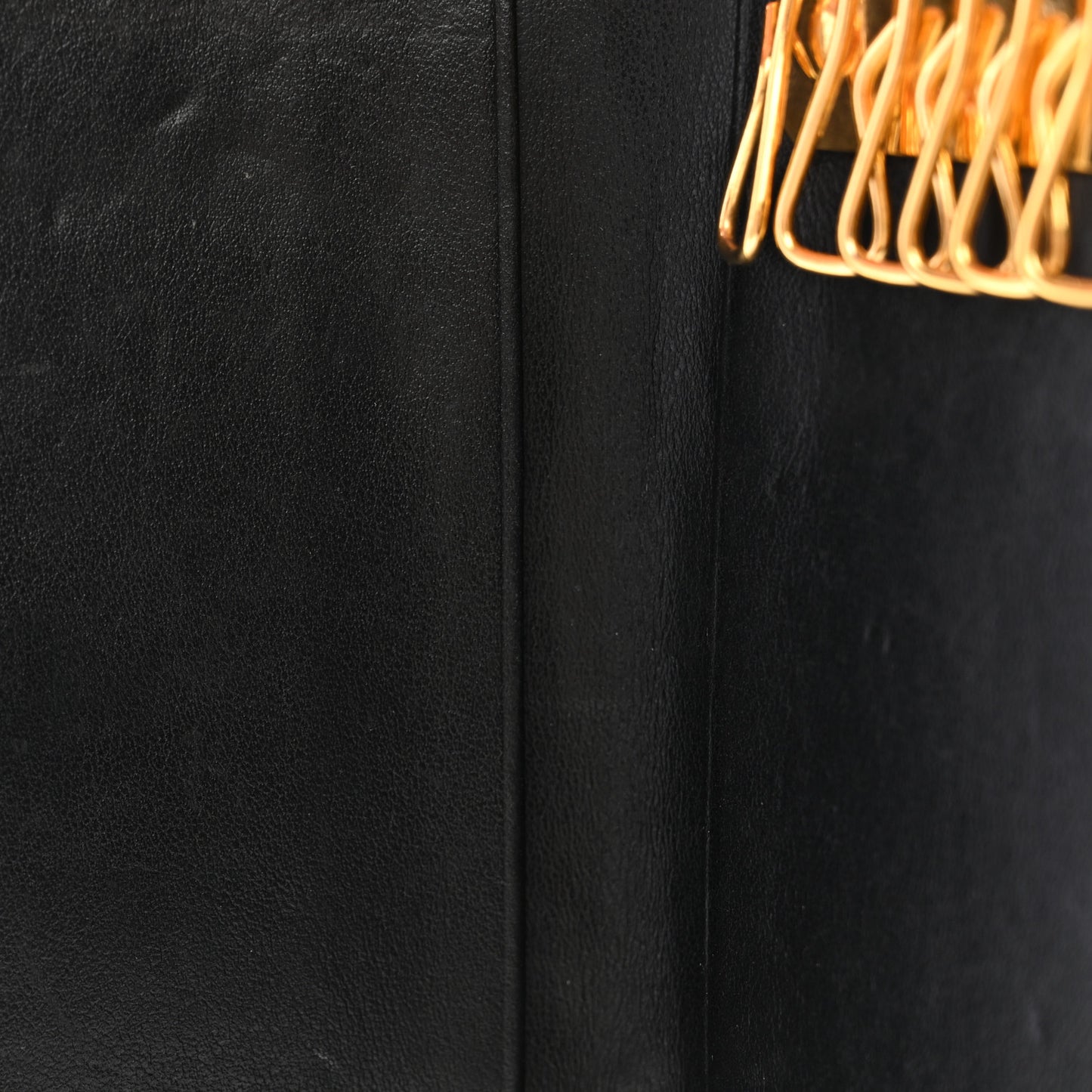 Vitello Move Zip Around 6 Key Holder Black