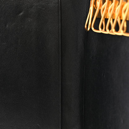 Prada Vitello Move Zip Around 6 Key Holder Black 8 of 10