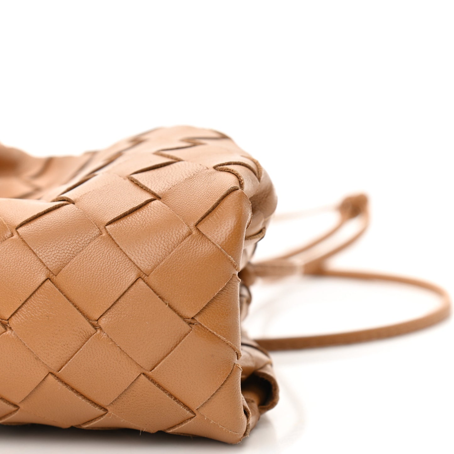 Nappa Intrecciato The Mini Pouch Carmel