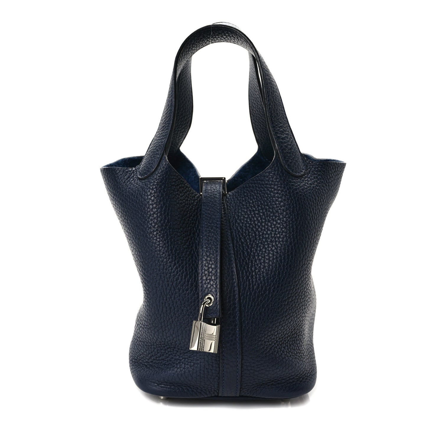 Taurillon Clemence Picotin Lock 18 PM Bleu Nuit