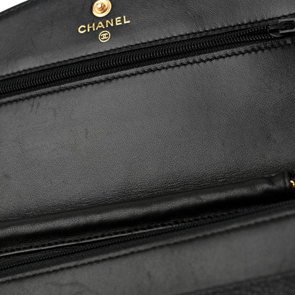 Chanel Caviar Timeless CC Wallet On Chain WOC Black 14 of 14