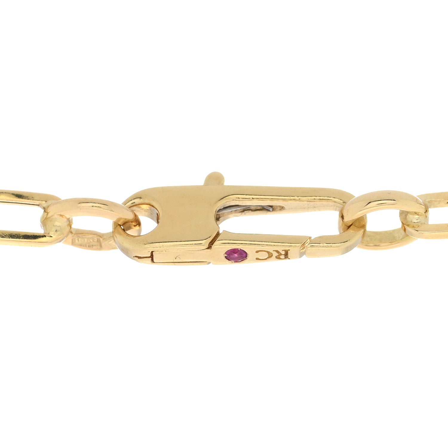 Roberto Coin 18K Yellow Gold Diamond Venetian Princess Two Heart Medallion Charm Necklace 4 of 4
