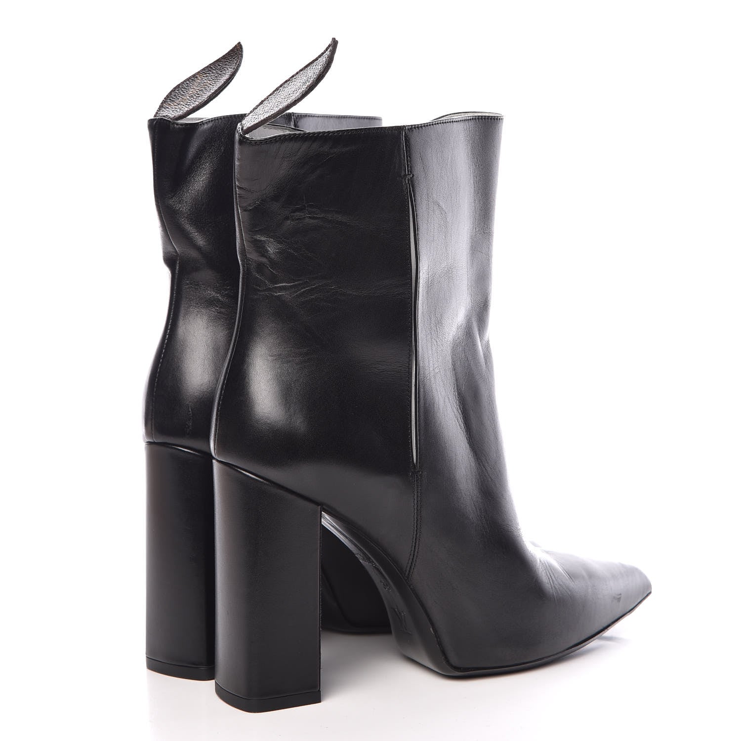Louis Vuitton Calfskin Matchmake Ankle Boot 39 Black 4 of 14