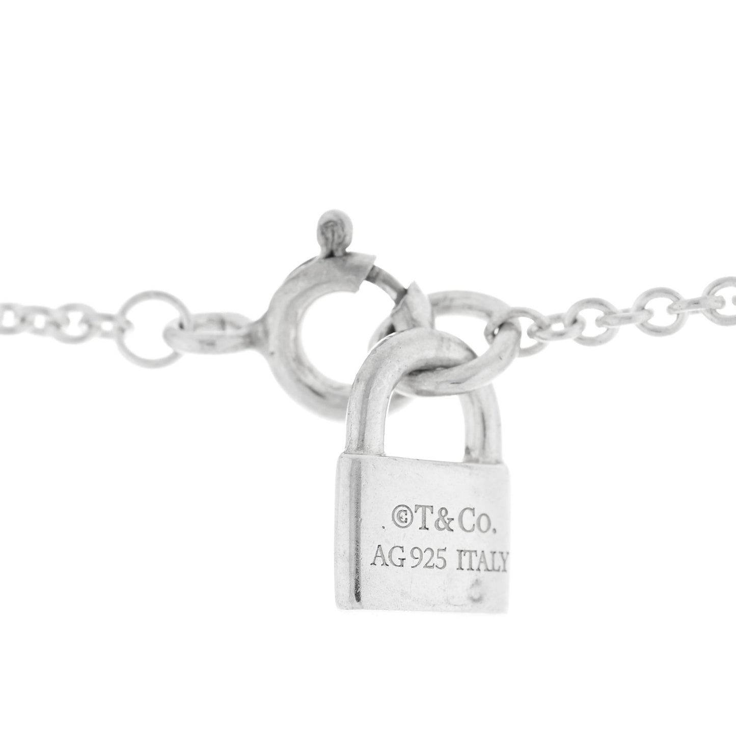 Sterling Silver Return To Tiffany Love Pendant Necklace