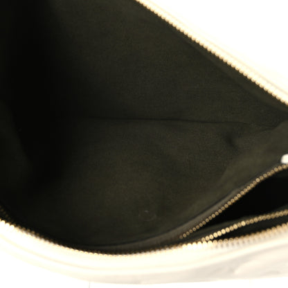 Louis Vuitton Lambskin Embossed Monogram Coussin PM Cream 6 of 10