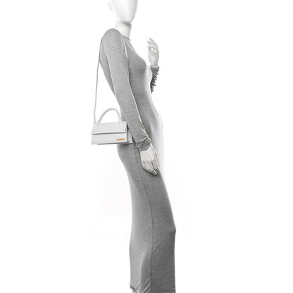 Jacquemus Smooth Calfskin Le Chiquito Long White 2 of 15