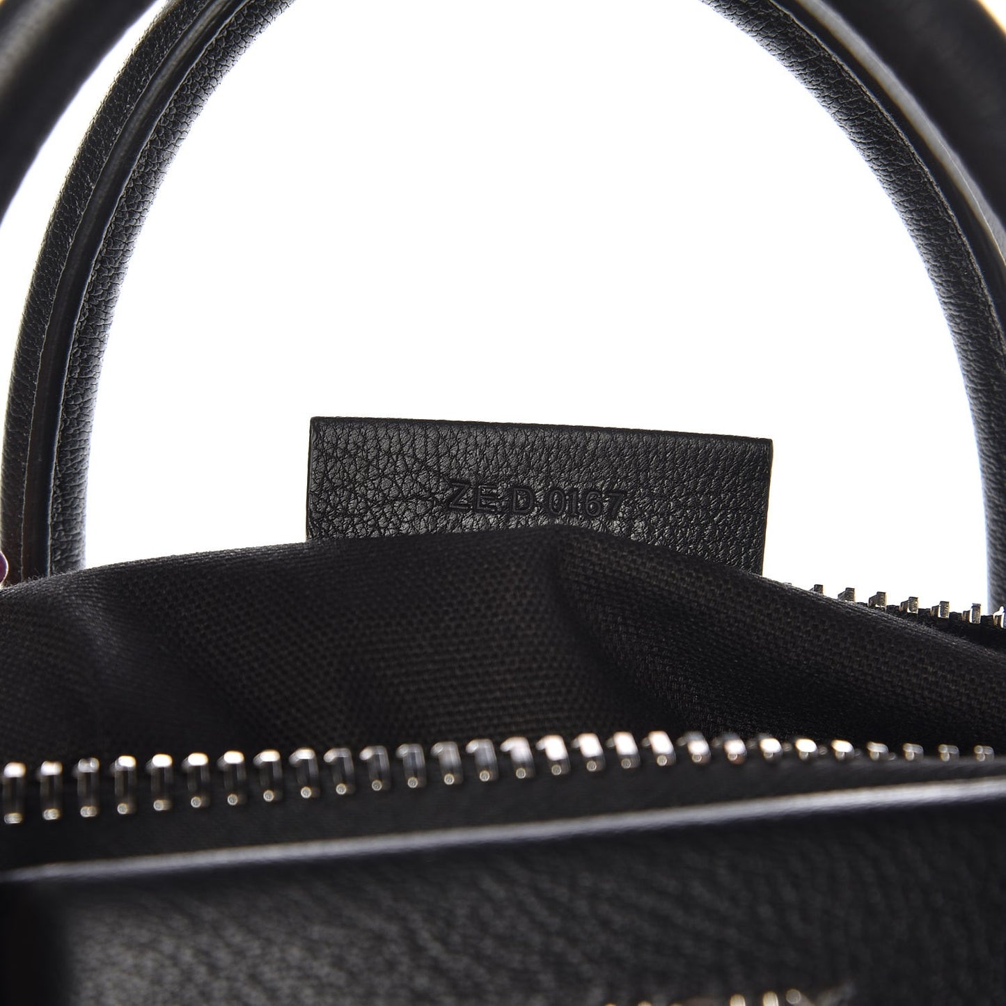 Sugar Goatskin Small Antigona Black