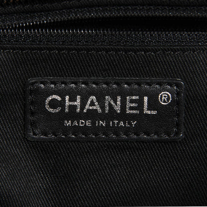 Chanel Calfskin Small Diamond Stitch Tote Black 6 of 7