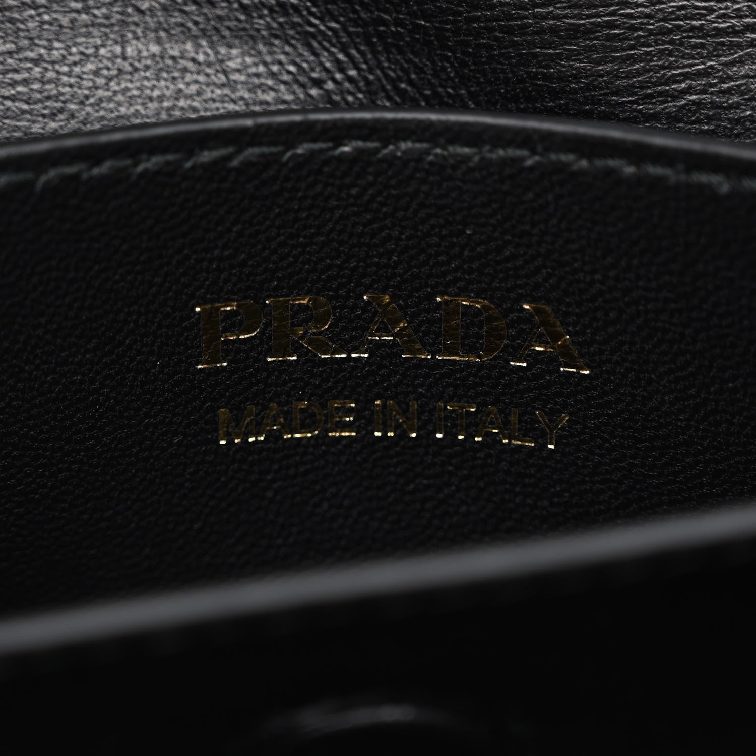 Prada Saffiano Cuir Medium Double Handle Bag Black 6 of 9