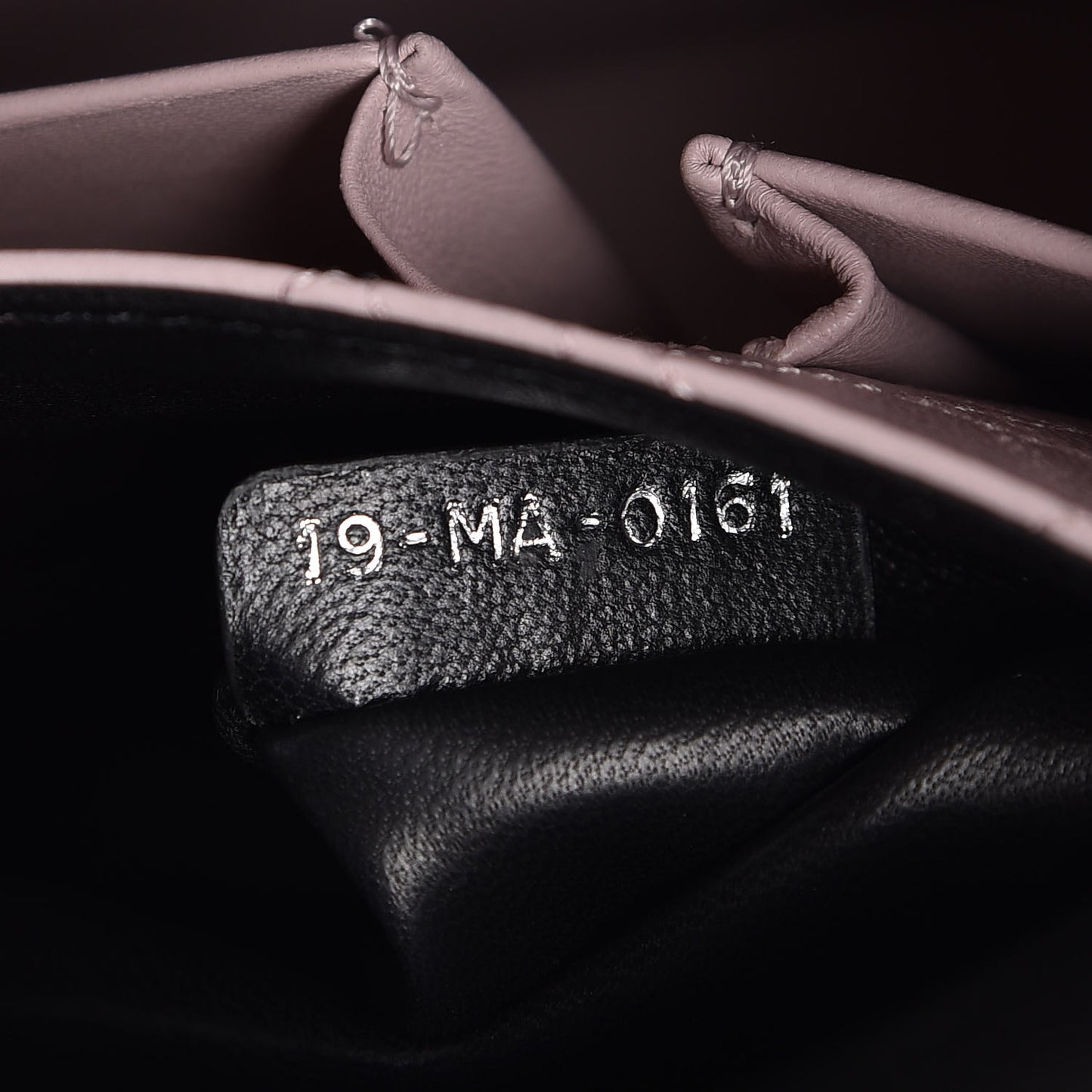 Lambskin Cannage Medium Miss Dior Flap Black