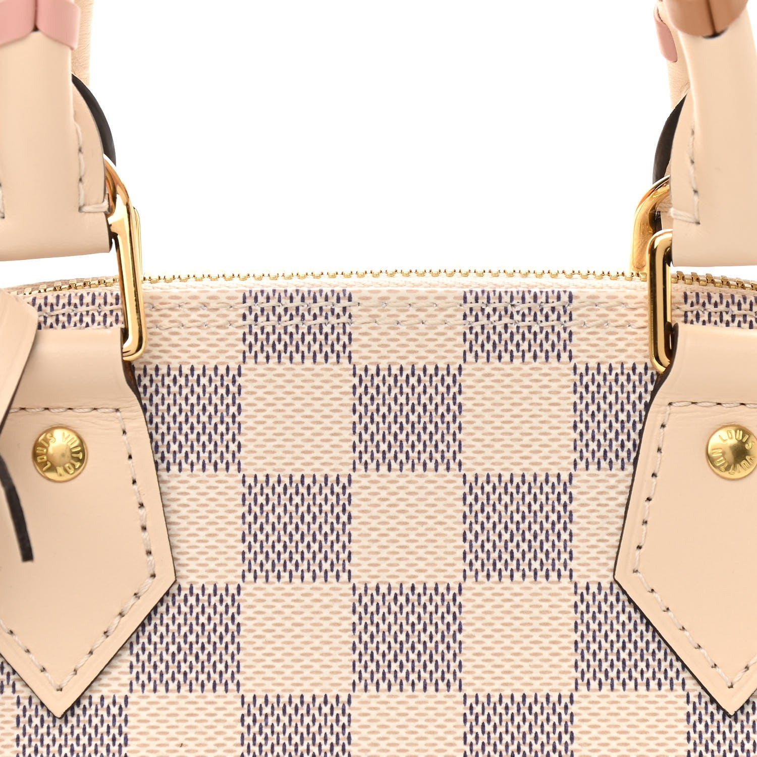 Louis Vuitton Damier Azur Braided Alma BB 7 of 10