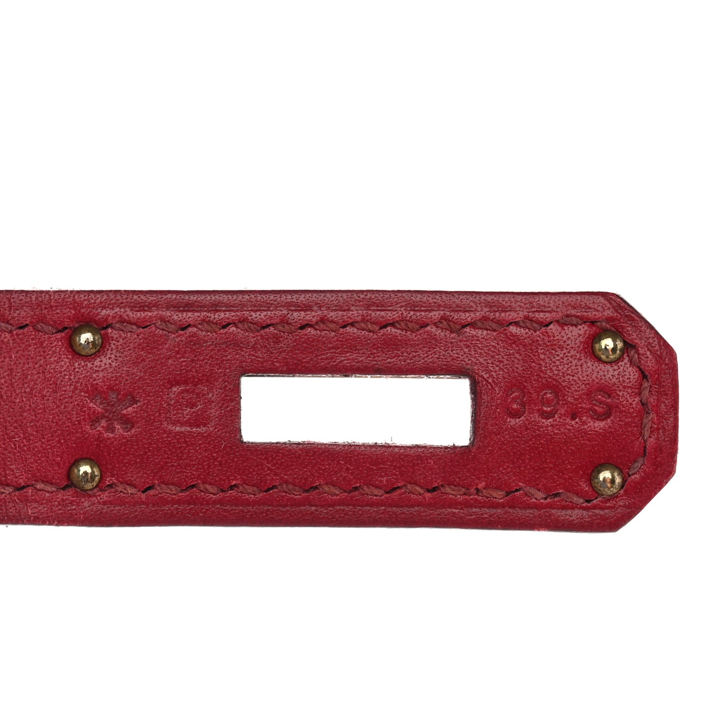 Tadelakt Ghillies Birkin 35 Rubis