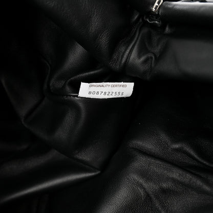 Bottega Veneta Nappa Maxi Intreccio The Pouch Oversized Clutch Black 8 of 13