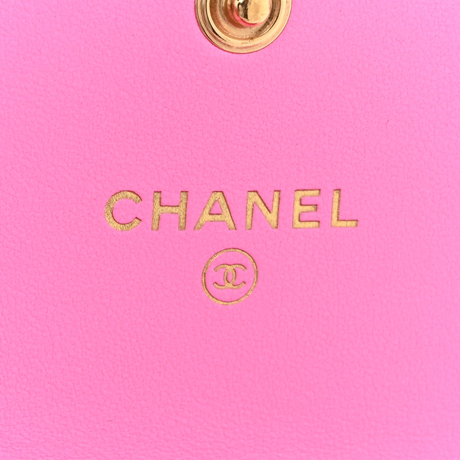 Chanel Denim Quilted Chanel 19 Flap Coin Purse With Chain Pink 6 of 14