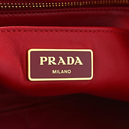 Prada Nappa Zip Clutch Black 6 of 9