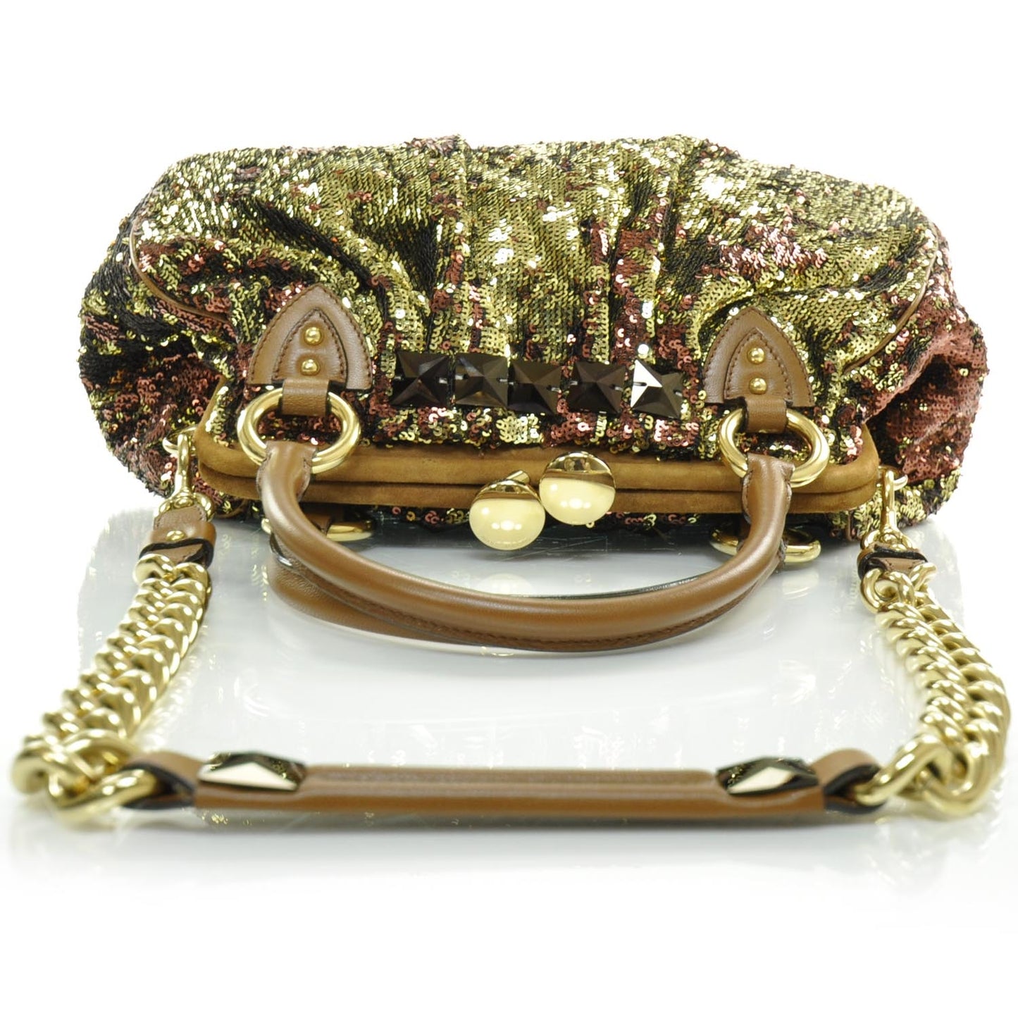 Sequined New York Rocker Stam Bronze