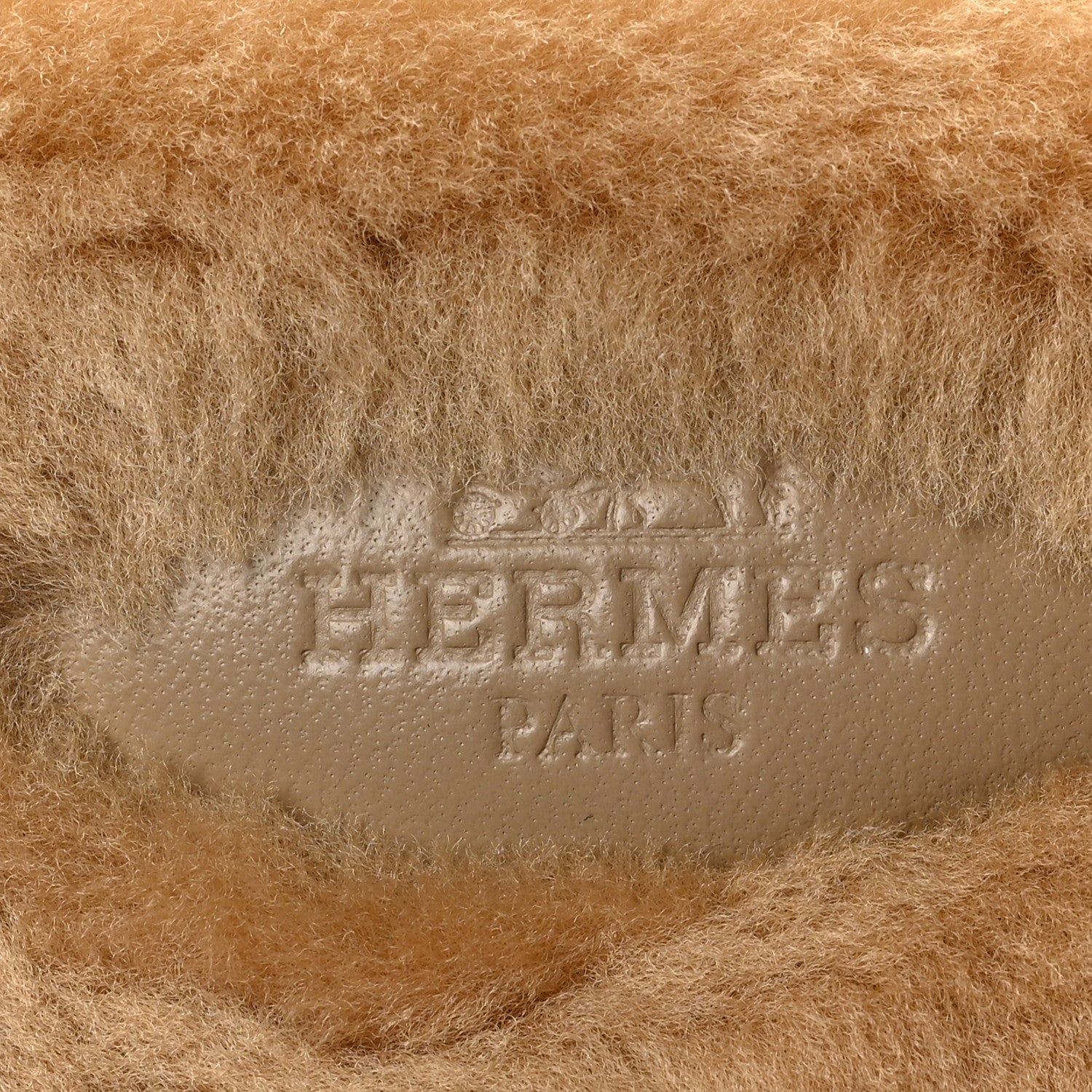 Hermes Woolskin Oran Sandals 36.5 Beige Argile 7 of 8