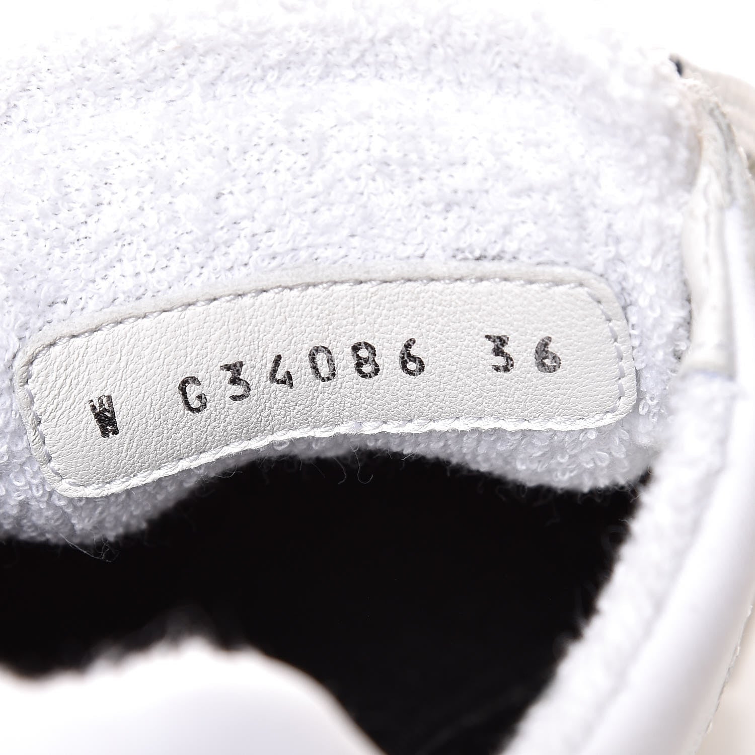 Chanel Calfskin Mesh Sneakers 36 White 10 of 12