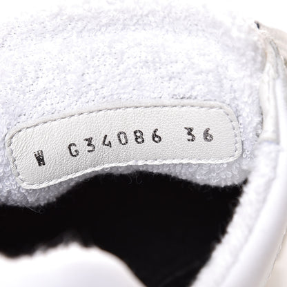 Chanel Calfskin Mesh Sneakers 36 White 10 of 12