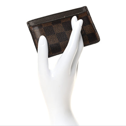 Louis Vuitton Damier Ebene Card Holder 2 of 8