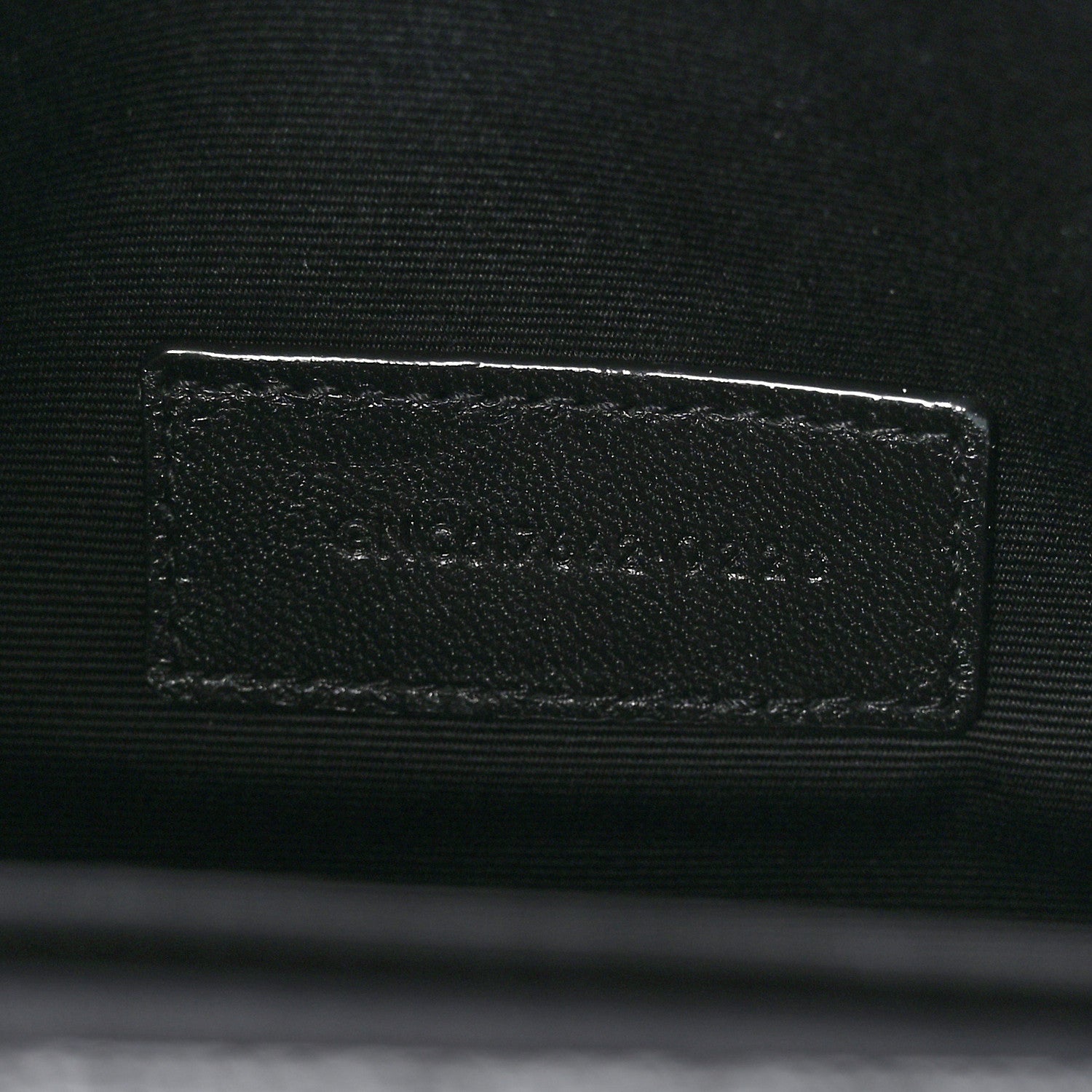 Saint Laurent Grain De Poudre Matelasse Chevron Monogram Envelope Clutch Black 8 of 9