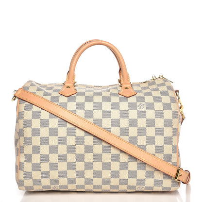 Louis Vuitton Damier Azur Speedy Bandouliere 30 1 of 10