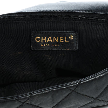 Chanel Calfskin Quilted Medium Chain Me Flap Black 6 of 8