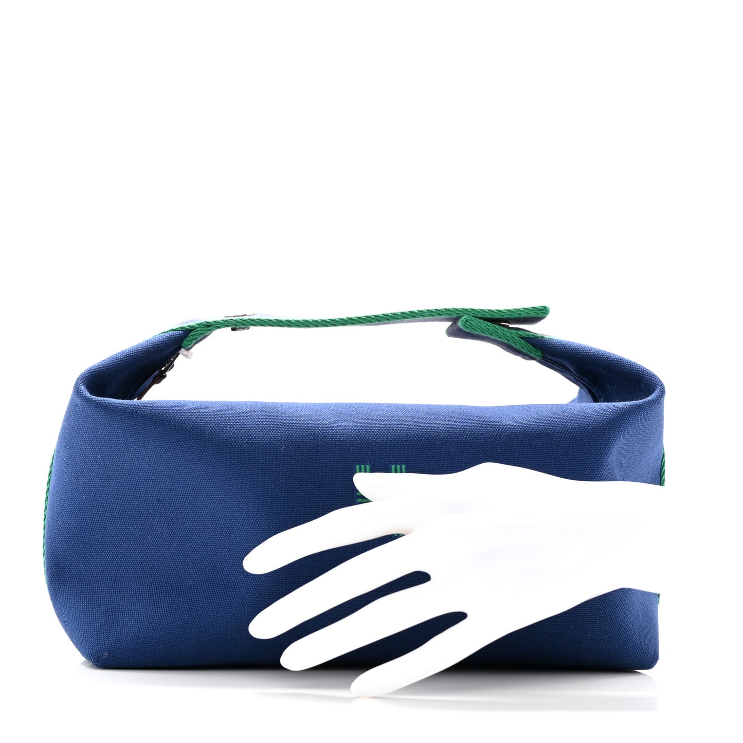 Canvas Large Bride-A-Brac Pouch Marine