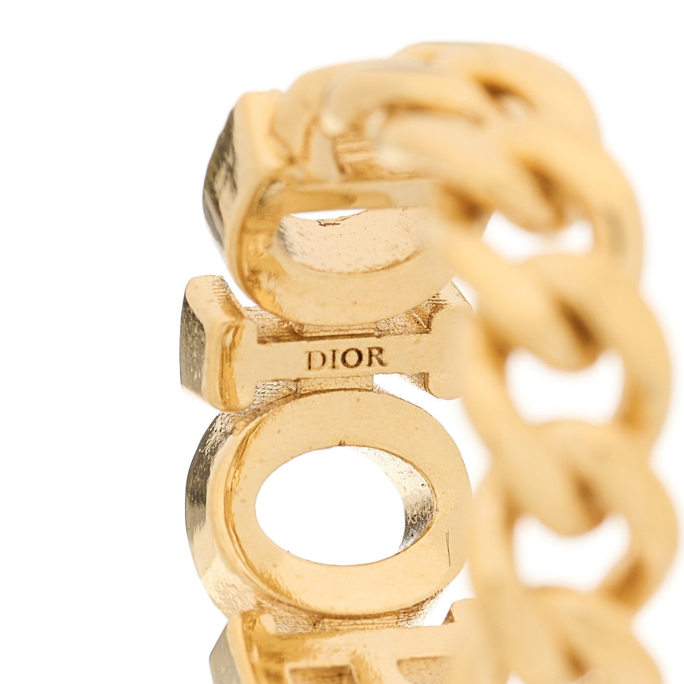 DIOR Dio(r)evolutionリング Mサイズ 国内即発【DIOR】DIO(R)EVOLUTION リング メタル & クリスタル (Dior