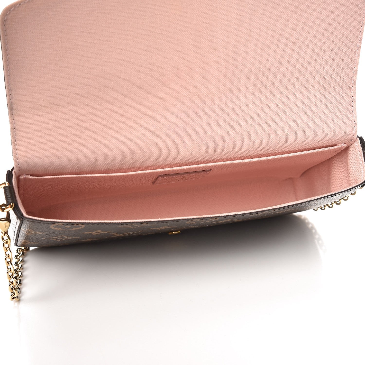 Louis Vuitton Monogram Lovely Birds Pochette Felicie Chain Wallet 5 of 8