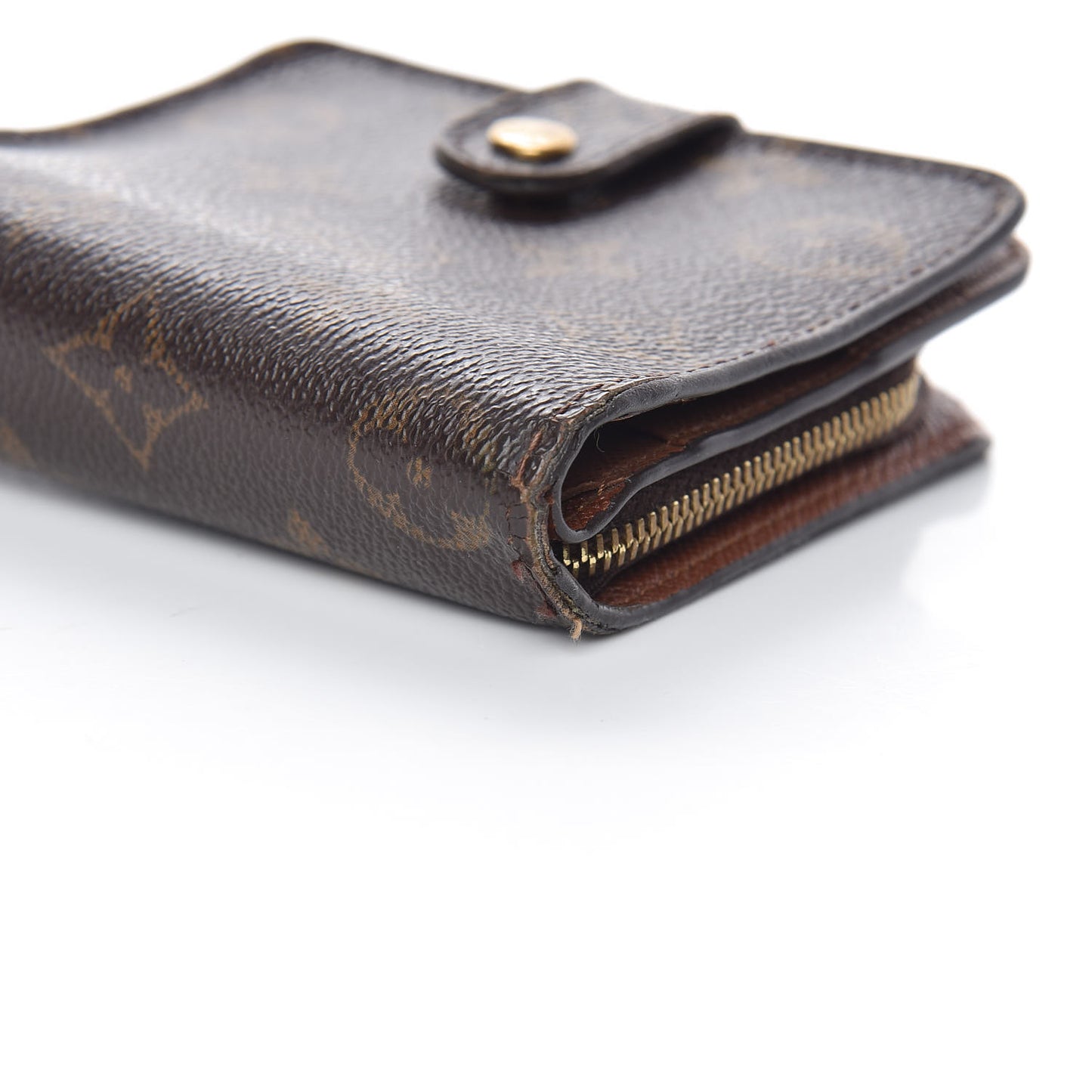 Monogram Compact Zippe Zipped Wallet