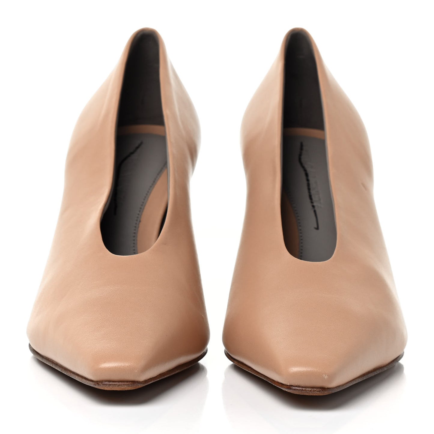 Nappa Almond Pumps 36.5 Cipria