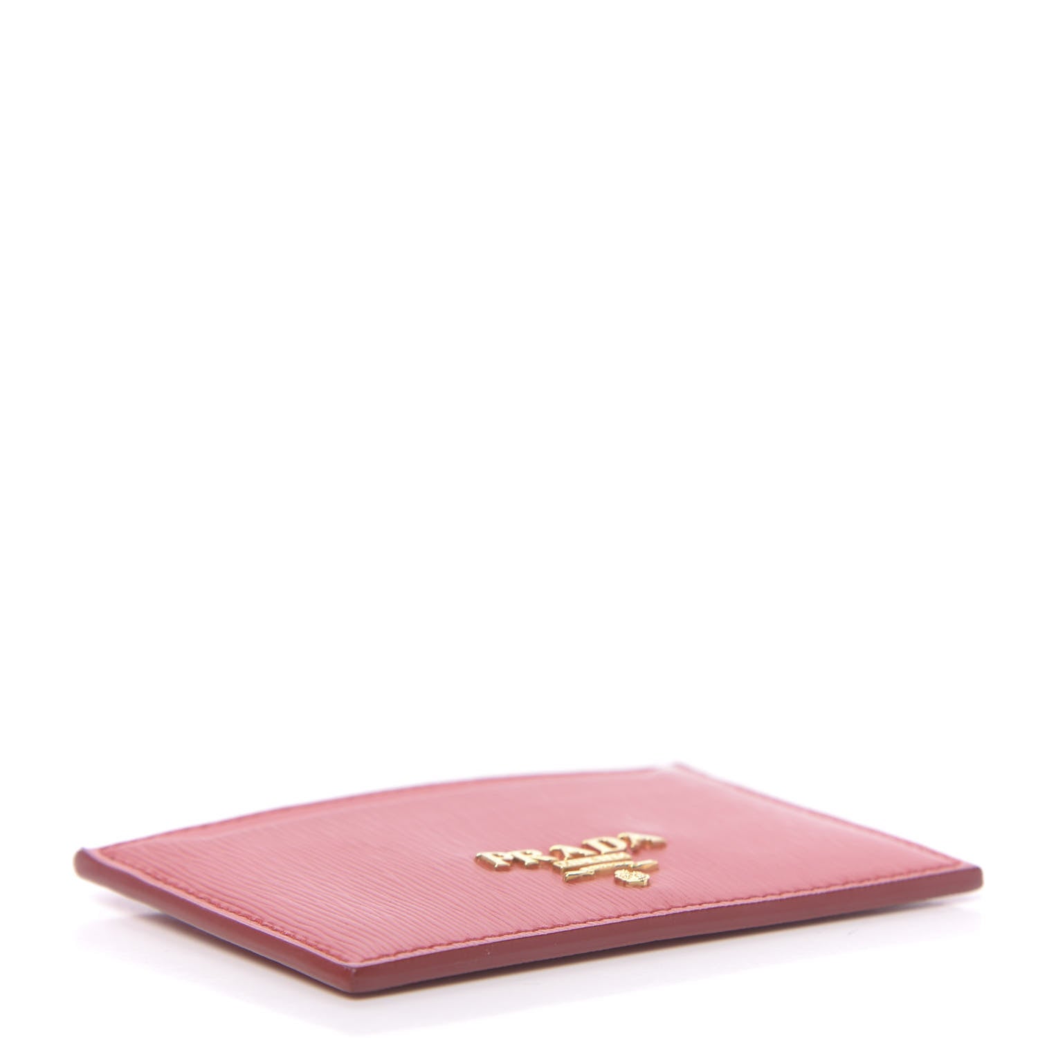 Prada Vitello Move Metal Card Case Lacca 4 of 7