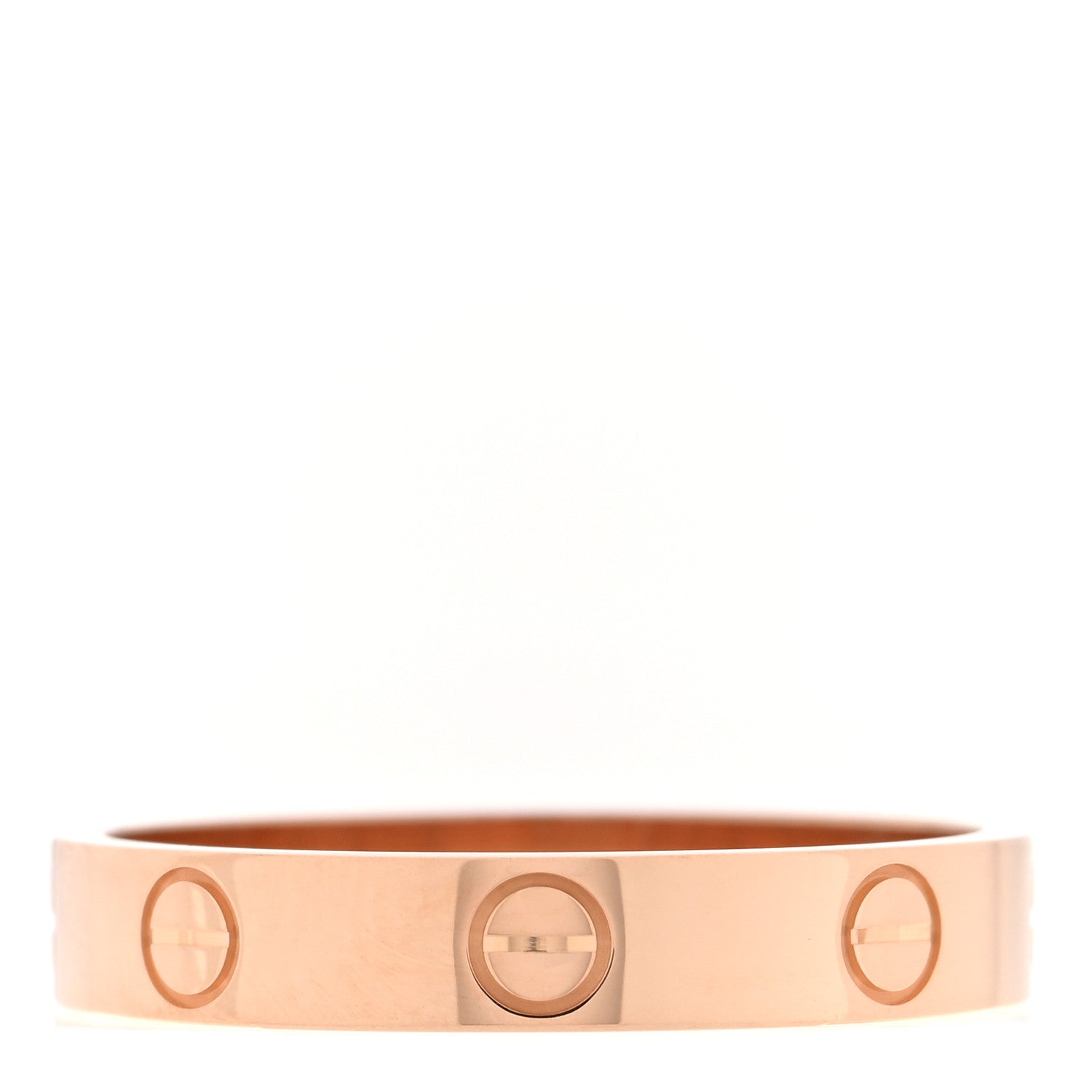 Cartier 18K Pink Gold 3.5mm LOVE Wedding Band Ring 57 8 3 of 5