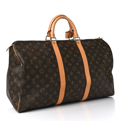 Louis Vuitton Monogram Keepall 50 3 of 11