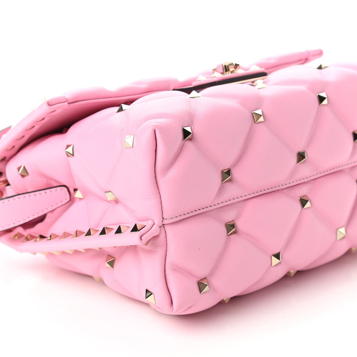 Nappa Medium Candystud Top Handle Bag Absolute