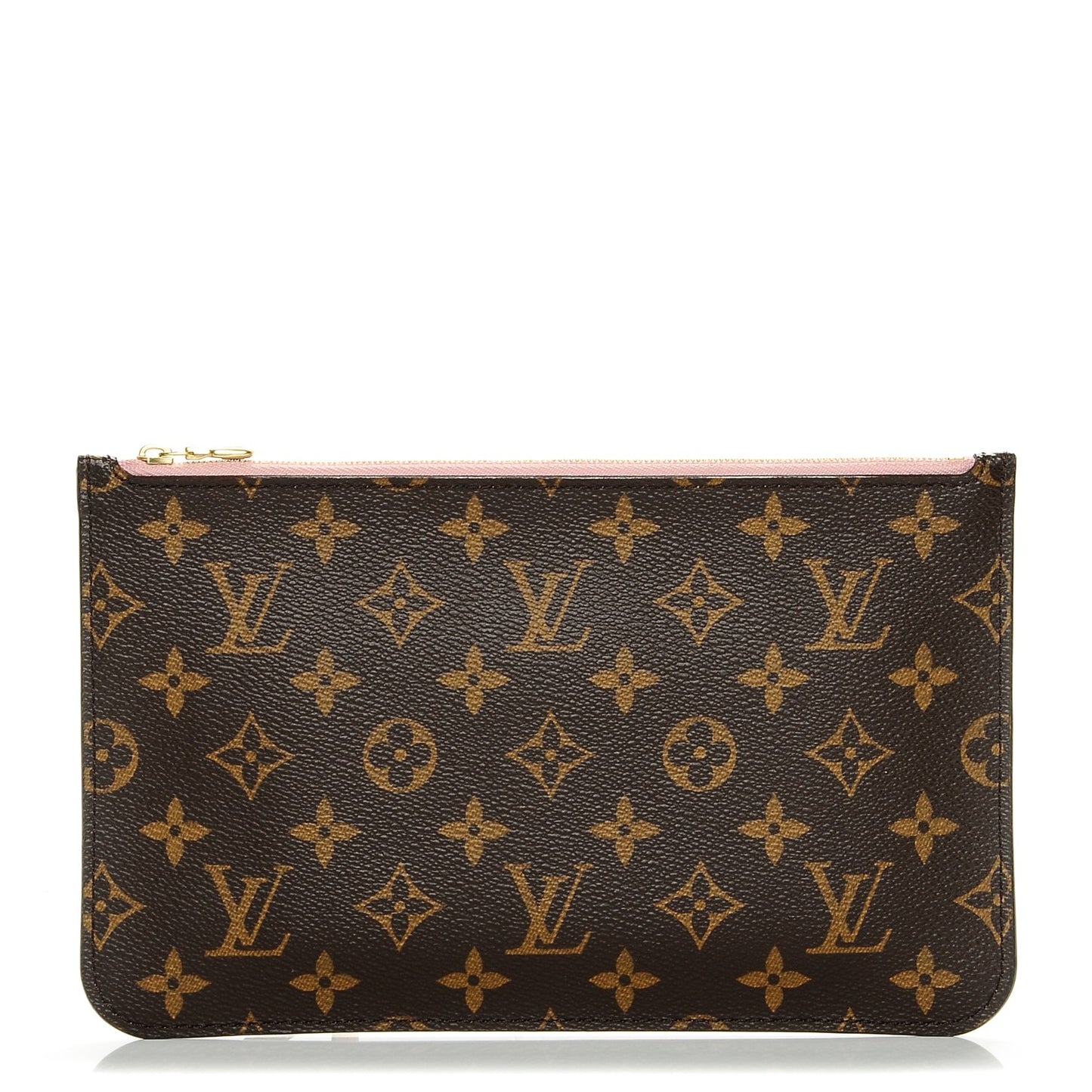 Monogram Neverfull MM GM Pochette Rose Ballerine
