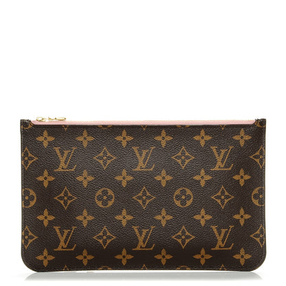 Louis Vuitton Monogram Neverfull MM GM Pochette Rose Ballerine 1 of 6