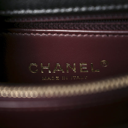 Chanel Caviar Quilted Small Coco Handle Flap Black 6 of 11