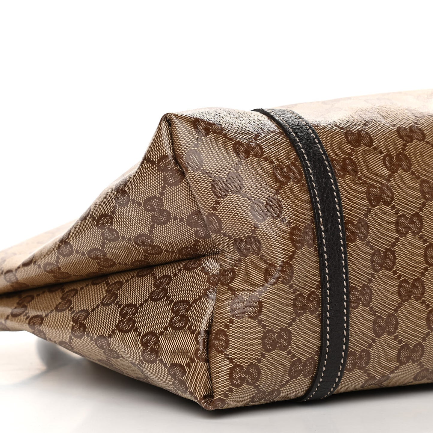 Crystal Monogram Medium Joy Tote Beige Ebony Testa di Moro