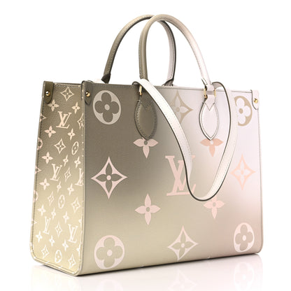 Louis Vuitton Monogram Giant Spring In The City OnTheGo MM Sunset Kaki 3 of 13