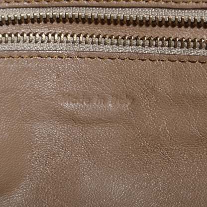 Celine Smooth Calfskin Shoulder Luggage Camel 6 of 10