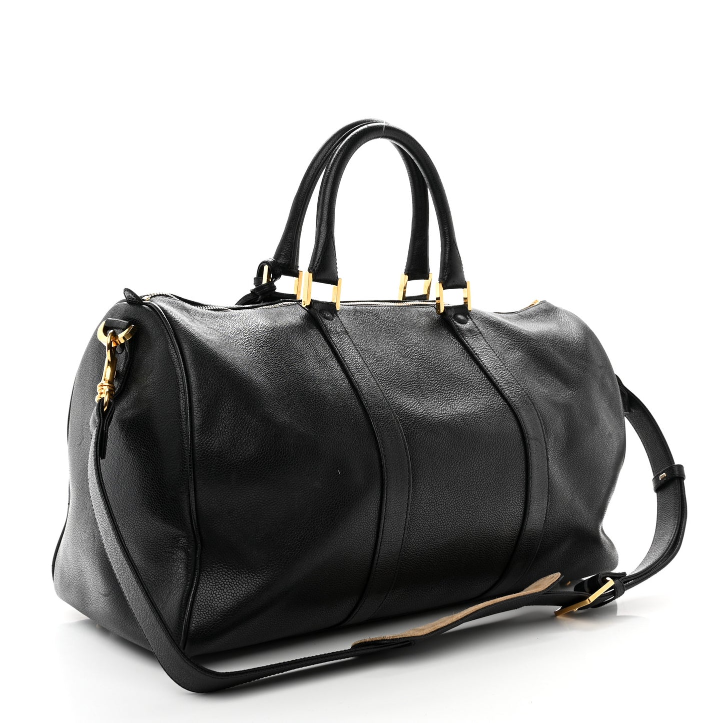 Caviar Timeless CC Duffel Bag Black