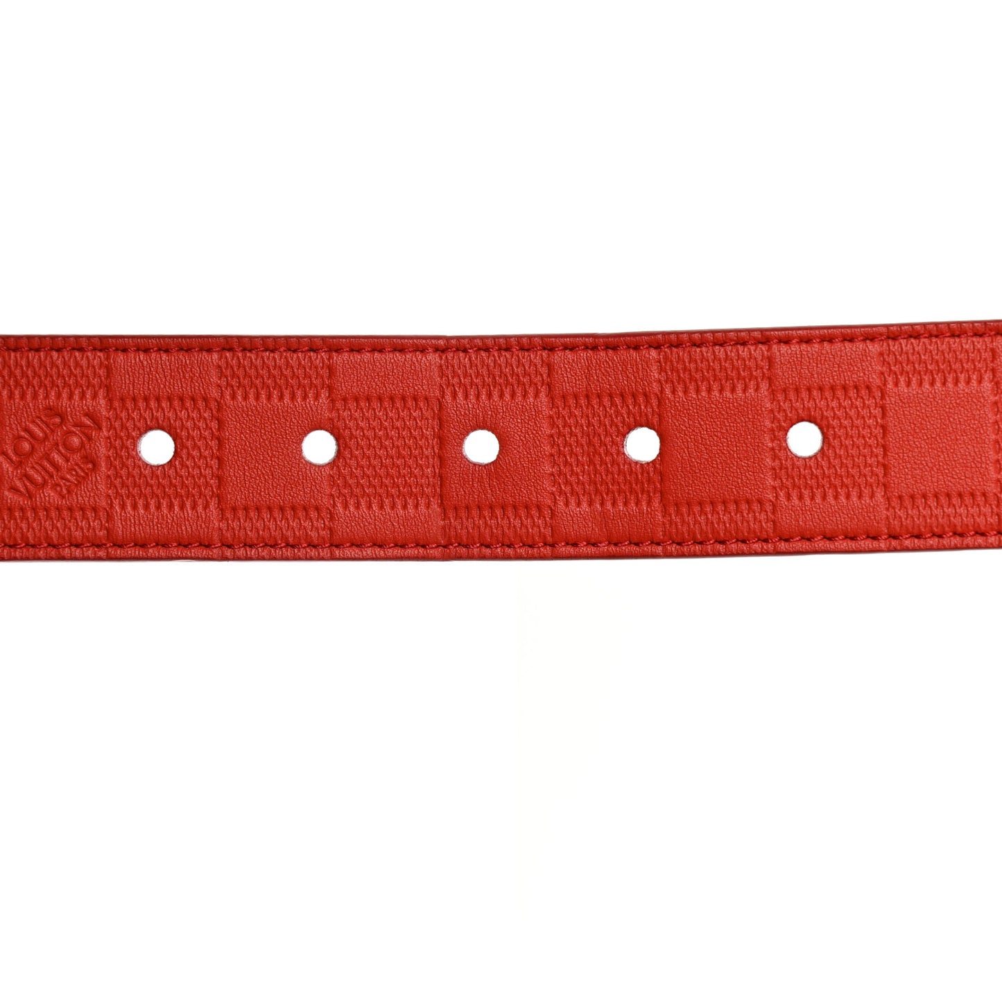 Damier Infini Calfskin 35mm Belt 95 38 Magma